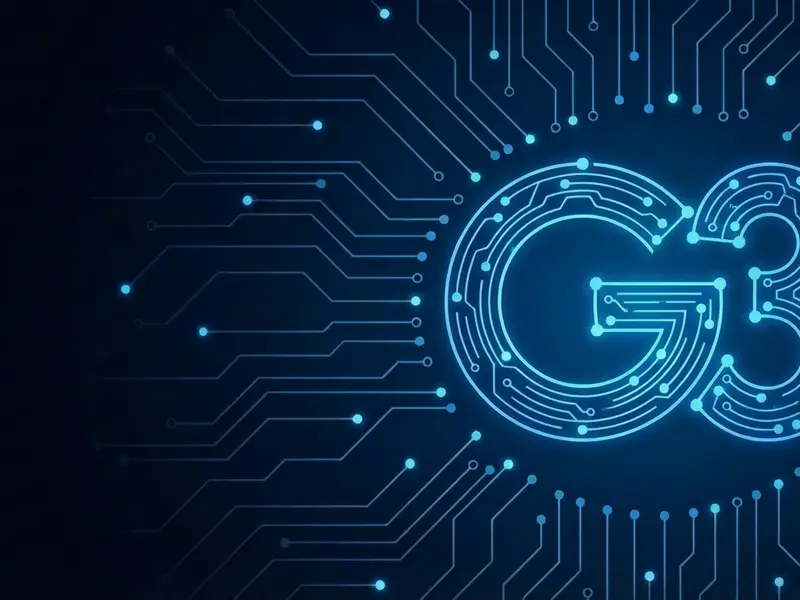 KI visualisering av Google Gemini 3, representert ved G3